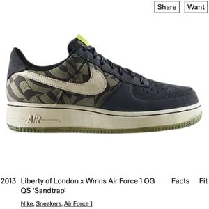 Nike Liberty of London AF1 size 7.5